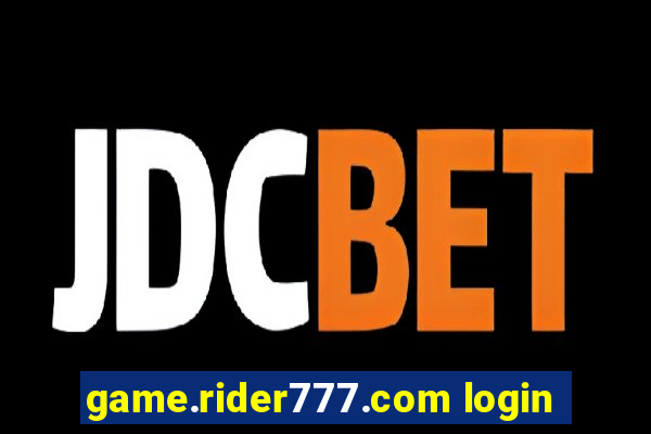 game.rider777.com login